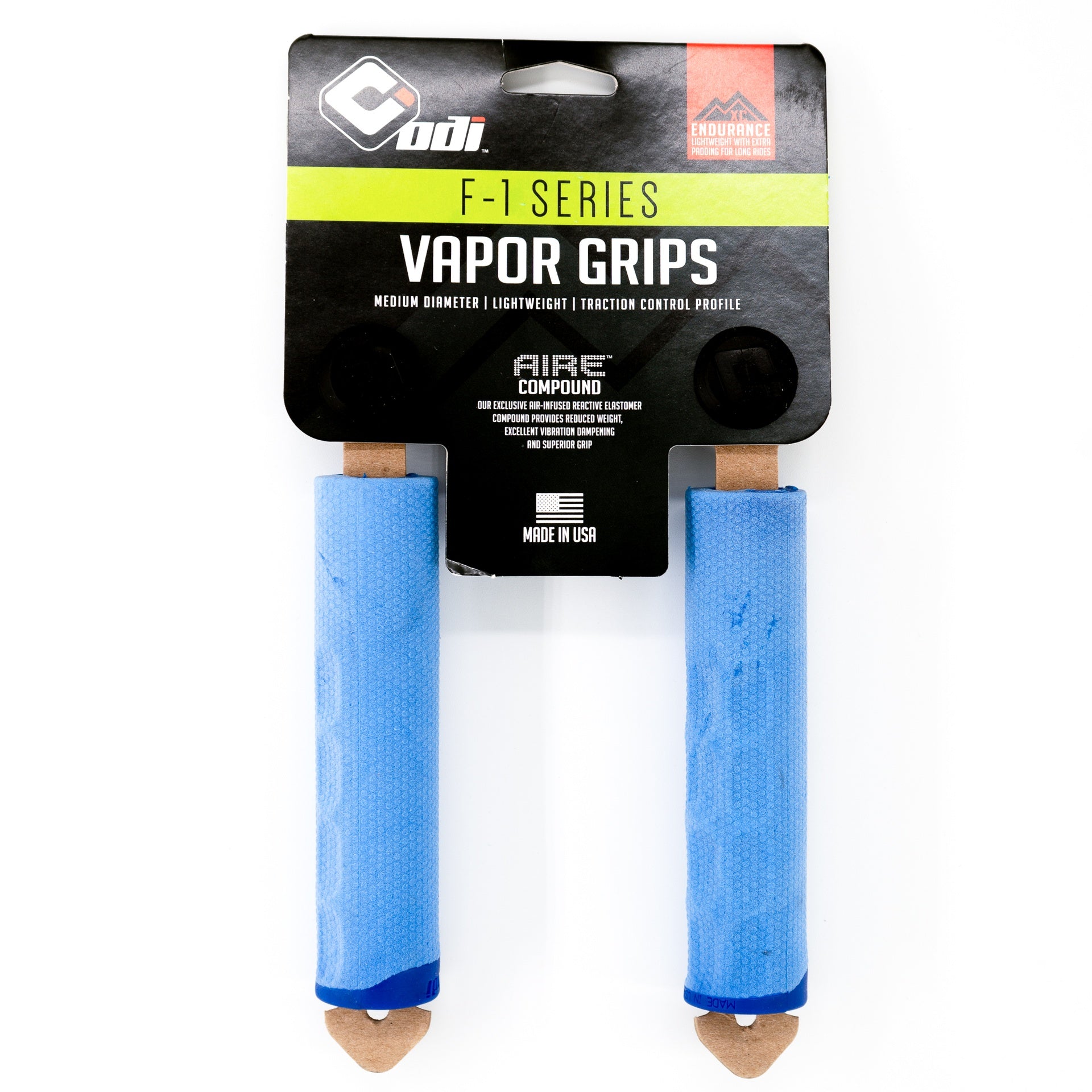 F-1 Vapor Grips 130mm Blue